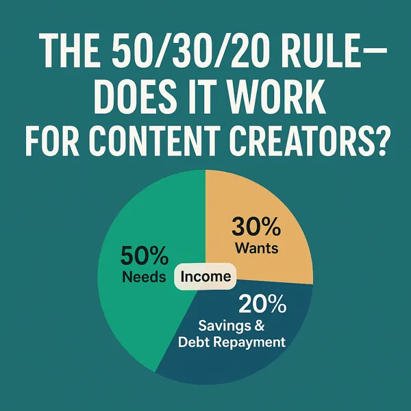 The 50/30/20 Rule—Does It Work for Content Creators?