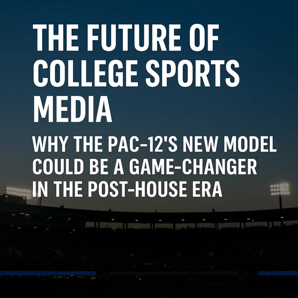 The Future of College Sports Media: Why the Pac-12’s New Model Could Be a Game-Changer in the Post-House Era