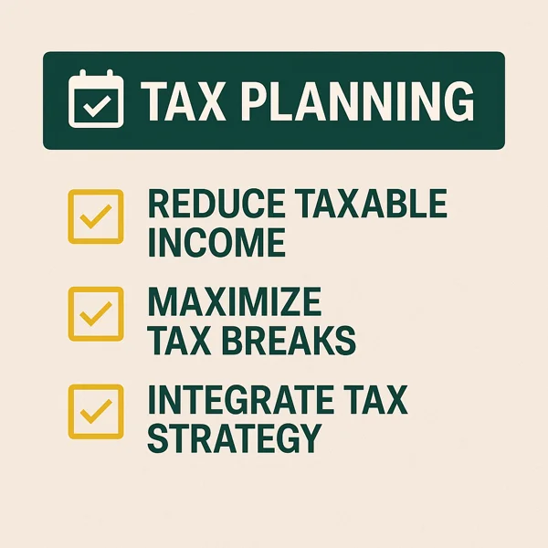 Tax Planning: Integrate Strategy, Minimize Taxes, Maximize Wealth