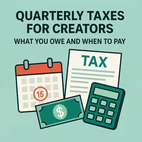 Quarterly Taxes for Creators – What You Owe and When to Pay