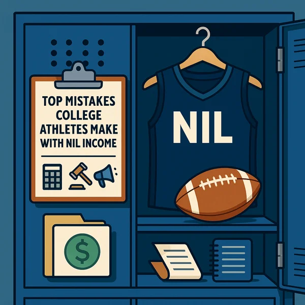 Top Mistakes College Athletes Make with NIL Income — and How to Avoid Them