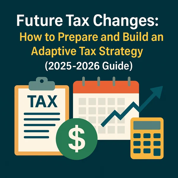 Future Tax Changes – How to Prepare and Build an Adaptive Tax Strategy (2025–2026 Guide)