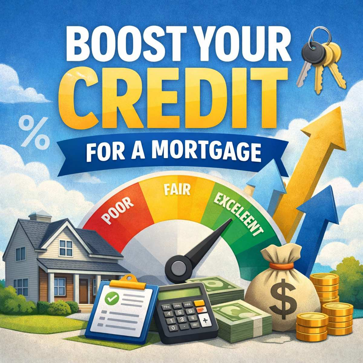 How to Improve Your Credit and Financial Profile Before Buying a Home (Step-by-Step Guide)
