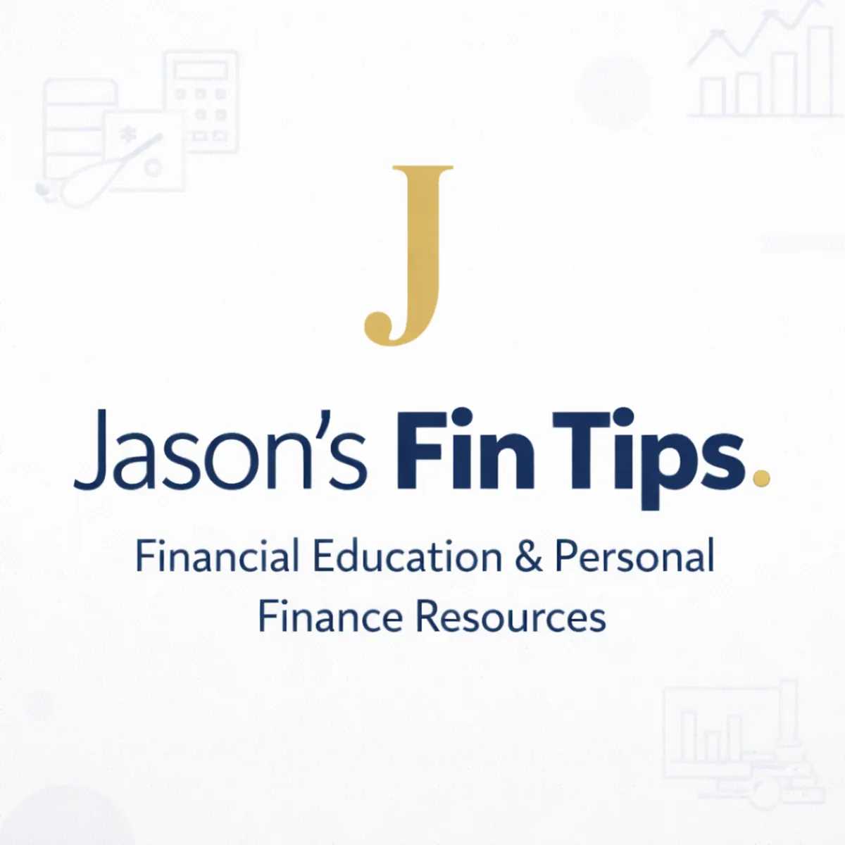 Jason’s Fin Tips financial education and personal finance resources brand graphic